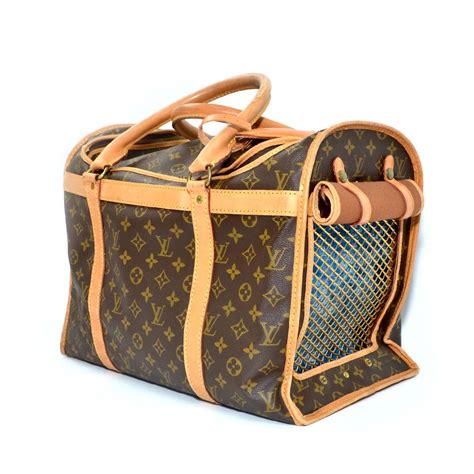 louis vuitton dog clothes for sale|faux Louis Vuitton dog carriers.